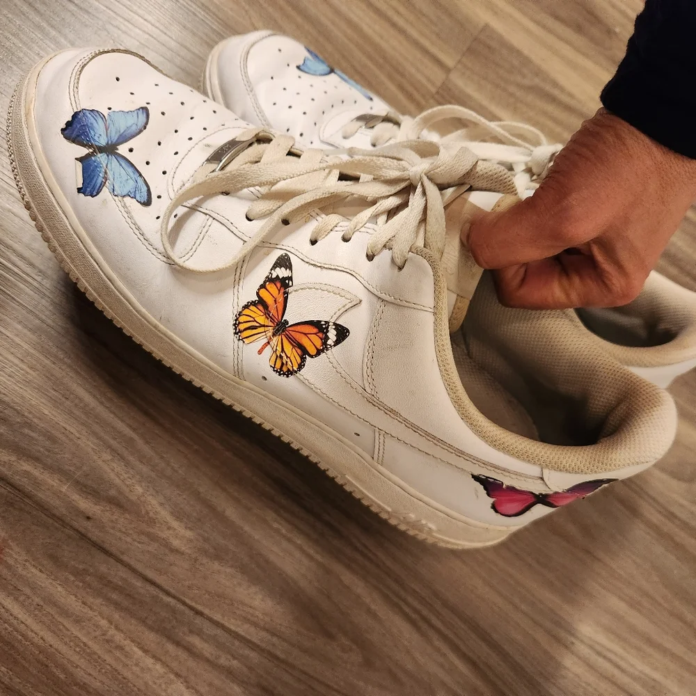 Nike AF1 butterfly shoes size 11.5